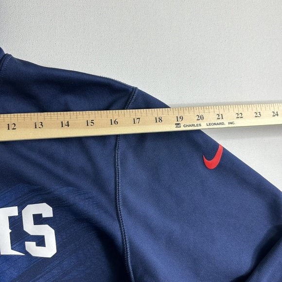 Nike New England Patriots On Field Dri Fit Hoodie Sweatshirt Men's Size Small - Picture 7 of 9